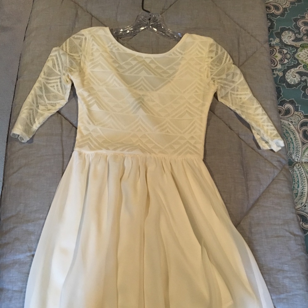 Lace Top Dress